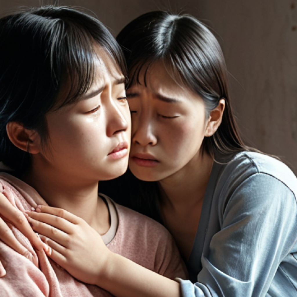 **Image Prompt:** A heartwarming scene of Kongsuni comforting a sad friend. Focus on their facial expressions and body language to convey empathy and care.