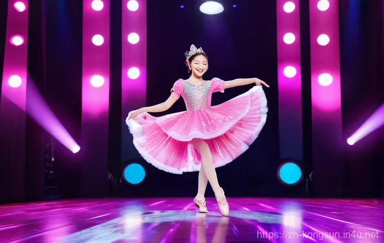 콩순이 코스튬 의상 - **Prompt for children role-playing as Kong Shunyi:**
    "A diverse group of three happy children, a...