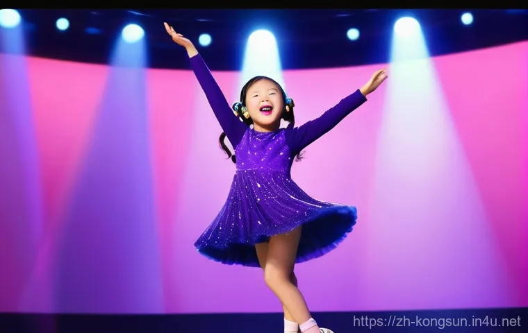 콩순이 관련 유튜브 조회수 분석 - **Prompt 2: Kongsunyi and Friends Sharing Joy**
    "Kongsunyi, dressed in a cute blue denim overall...