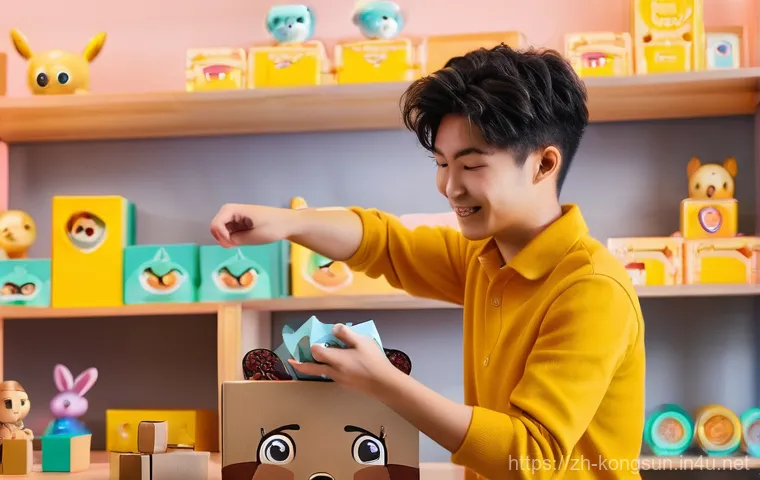 콩순이 완구 업계 트렌드 - **Prompt:** A serene and wholesome image of two children, a 5-year-old boy and a 6-year-old girl, bo...